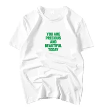 Kpop gfriend Yerin That you is precious and beautiful today футболка с круглым вырезом и принтом для лета, простая свободная футболка унисекс