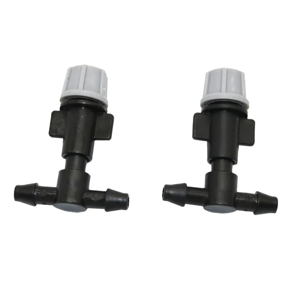 

10 PCS Gray spray nozzle With 4 / 7mm Tee Apply Watering Sprayed on plants Spray Radius 0.6-0.9m high quality Sprayer Nozzle