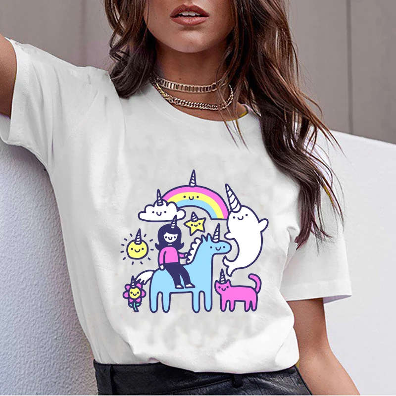 Футболка Magic Life Kawaii женские футболки с графическим принтом Женская забавная