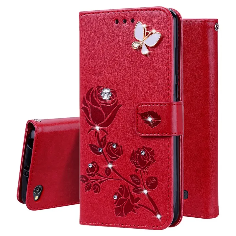 

For Redmi 4A Case Flip Wallet Leather Case For Xiaomi Redmi 4X Redmi k20 pro note 7 pro 7 go Cover Stand Card Slot Phone Cases