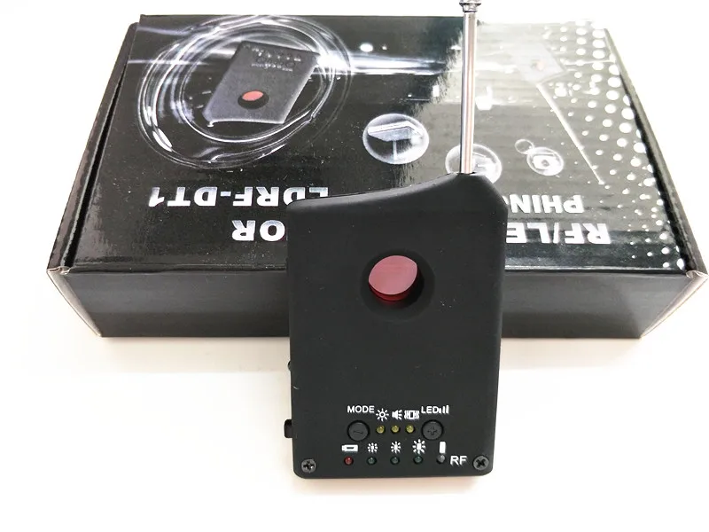 Anti Detector Hidden Camera GSM Audio Bug Finder GPS Signal Lens RF Tracker Anti Candid Camera Detector