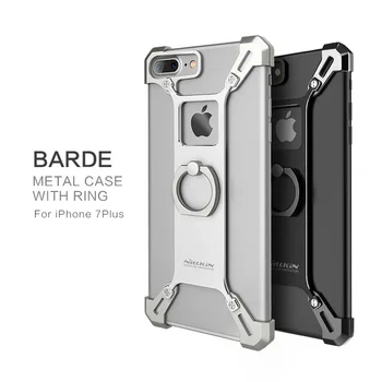 

Amazing Iron Chariots Model NILLKIN Barde Metal case with finger ring For Iphone 7 7 Plus Iphone7 Plus High Quality Back cover
