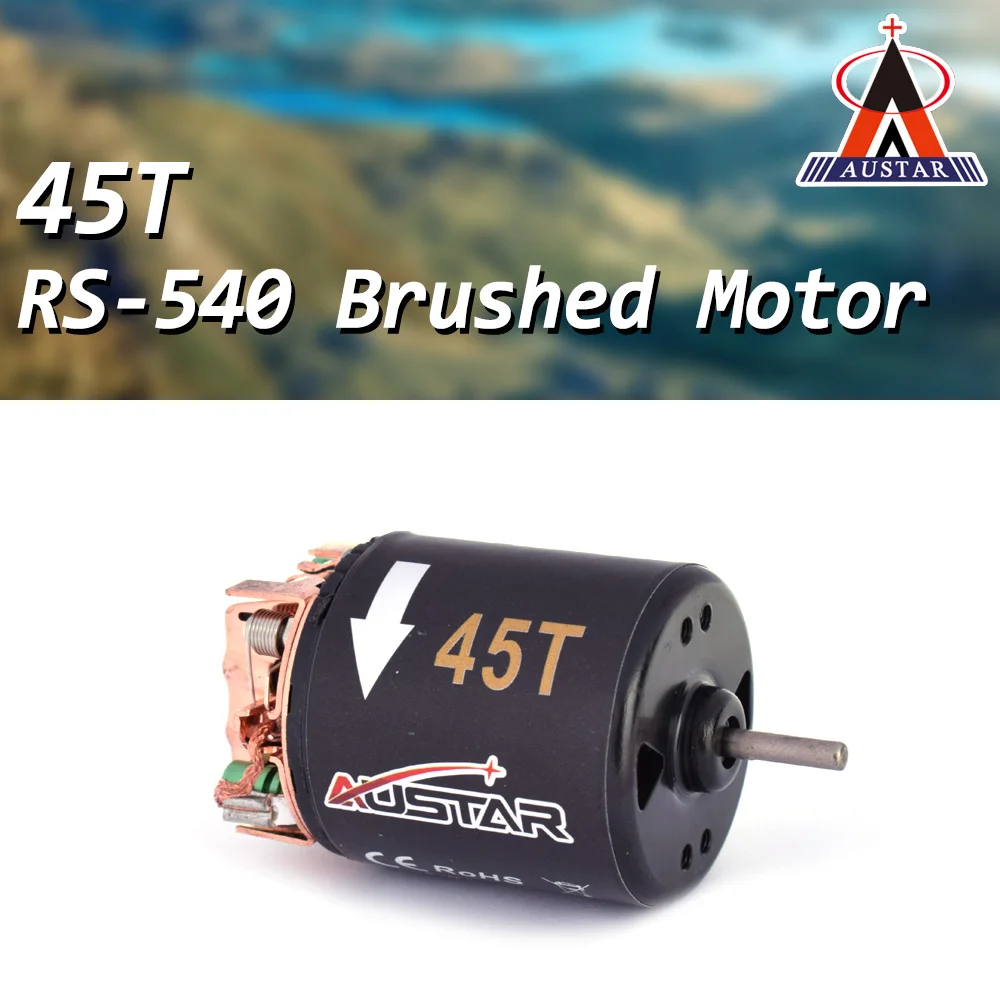 AUSTAR 3 17 45T мм модифицированный матовый двигатель для 1/10 осевого SCX10 RC4WD D90