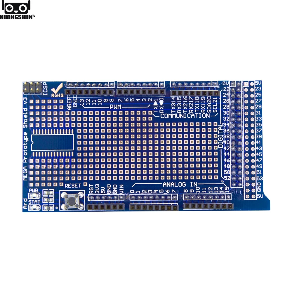 Макетная плата для MEGA 2560 R3 Proto расширения V3.0 + макетная мини PCB 170 точек связи arduino