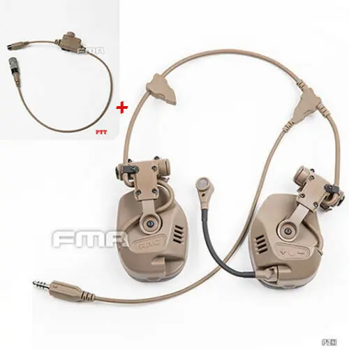 

FMA Headset Tactical Noise Reduction Communication Headset + PTT