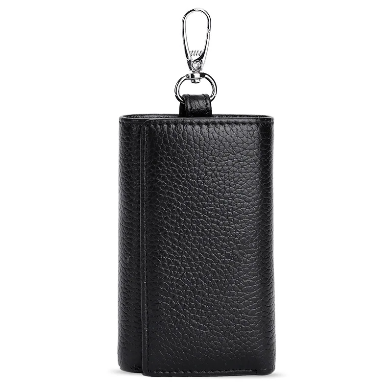 ETya модный мужской кошелек для ключей из натуральной кожи женский держатель для ключей на сумку ключница Многофункциональный Дамский маленький чехол-кошелек для мелочи