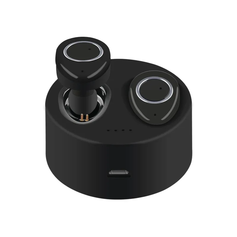 

TWS F1 Stereo Bluetooth Earphone Mini Twins Headphones earbud With Battery charger wireless with mic