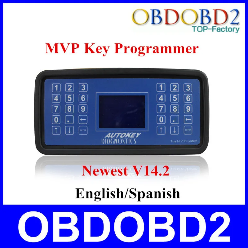 Best Quality MVP Key Programmer Newest V14.2 MVP Pro Auto Diagnostic Code Reader Support English Or Spanish Free Shipping