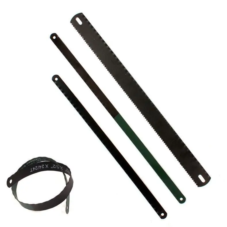 Buy 10 Pieces 12" (310mm) 10"(260mm) Pinned Scroll Saw Blades Woodworking Power