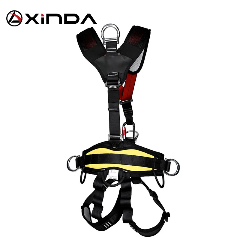 XINDA professional Rock Climbing Harnesses Full Body Safety Belt Anti Fall Removable Gear Altitude protection Equipment  XINDA professional Rock Climbing Harnesses Full Body Safety Belt Anti Fall Removable Gear Altitude protection Equipment