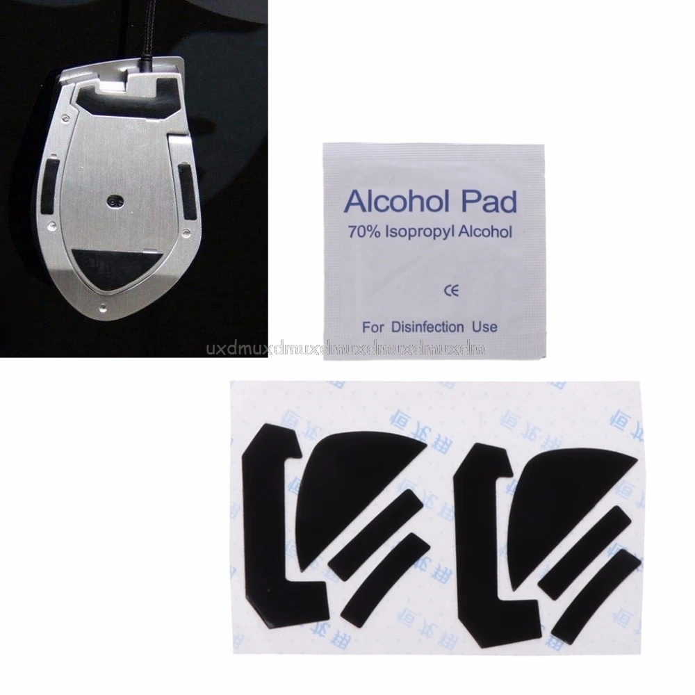 2 Sets 0.6mm Teflon Mouse Skates Mouse Stickers Pad for Corsair Vengeance M95 M90 Gaming Mouse J05 19 Dropship