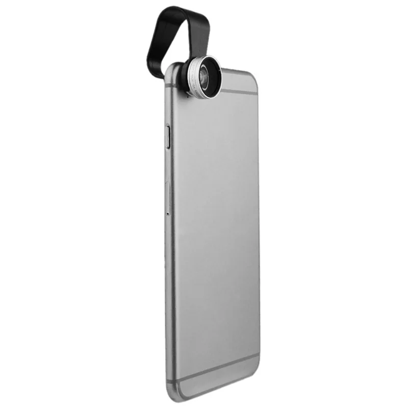 Mobile Phone Lens 2 in 1 Macro 0.67X Wide Angle Clip on Lens for iPhone