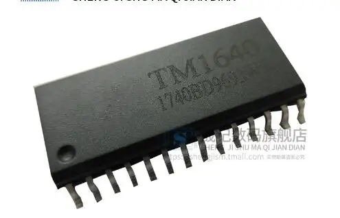 1 шт./лот TM1640 SOP-28 цифровой дисплей Драйвер IC оригинал | Электроника