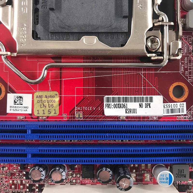 00XK061 Оригинальная для Lenovo ideacentre Y710 Cube 15ISH H170 настольная материнская плата LGA 1151 DDR4