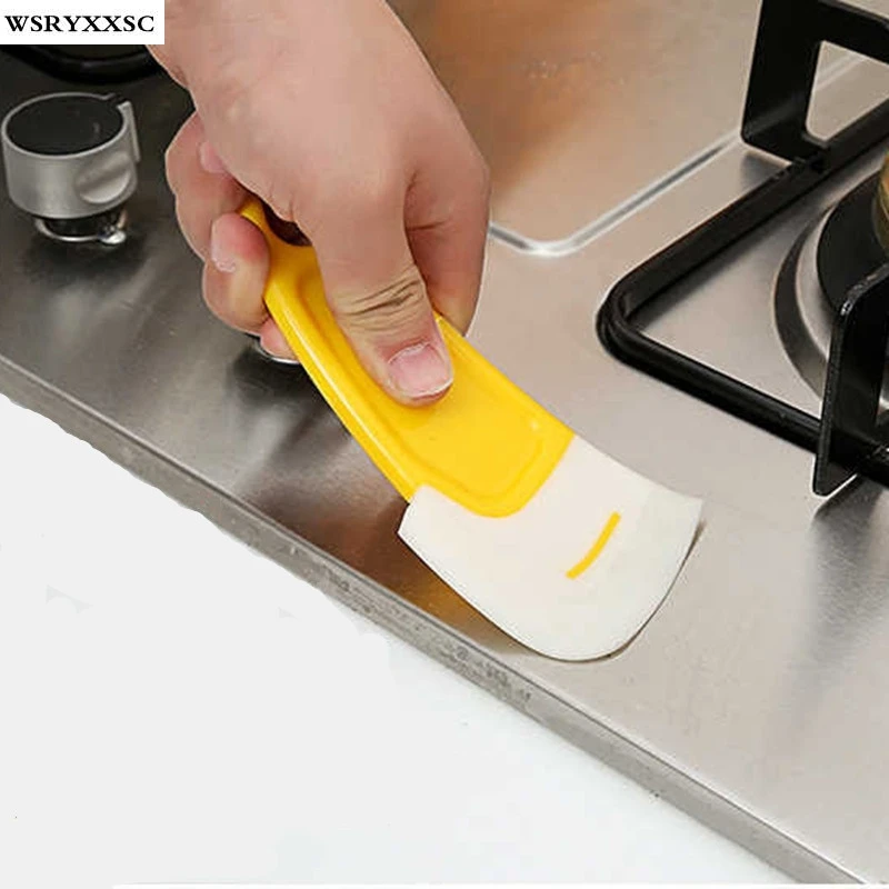 Kitchen Oil Cleaning Scraper, Non stick Pan Oil Scraper, Oil Removal