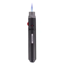 Hot Koop outdoor Lighter 1300 graden Torch Jet Flame Potlood Butaangas Navulbare Brandstof Lassen Solderen Pen without Fuel