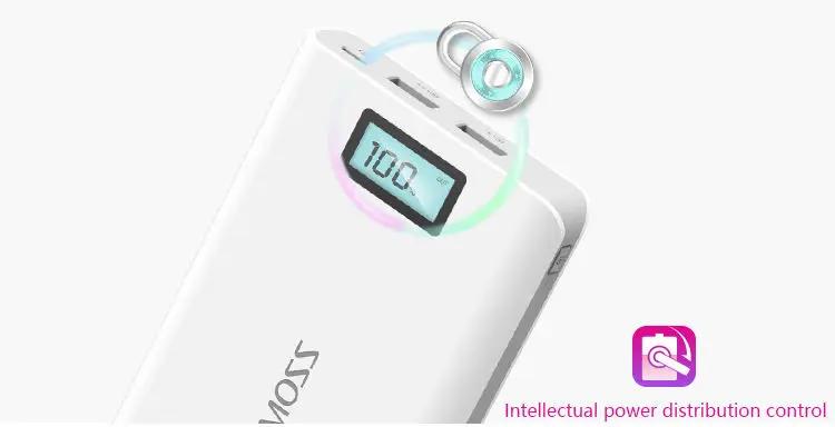 Original Romoss Sense 6 Plus Dual USB 20000mAh 18650 Power Bank 5