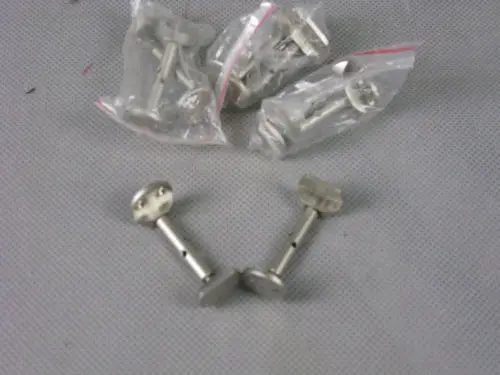 

10 pairs hill style chin rest clamps of violin parts #6658