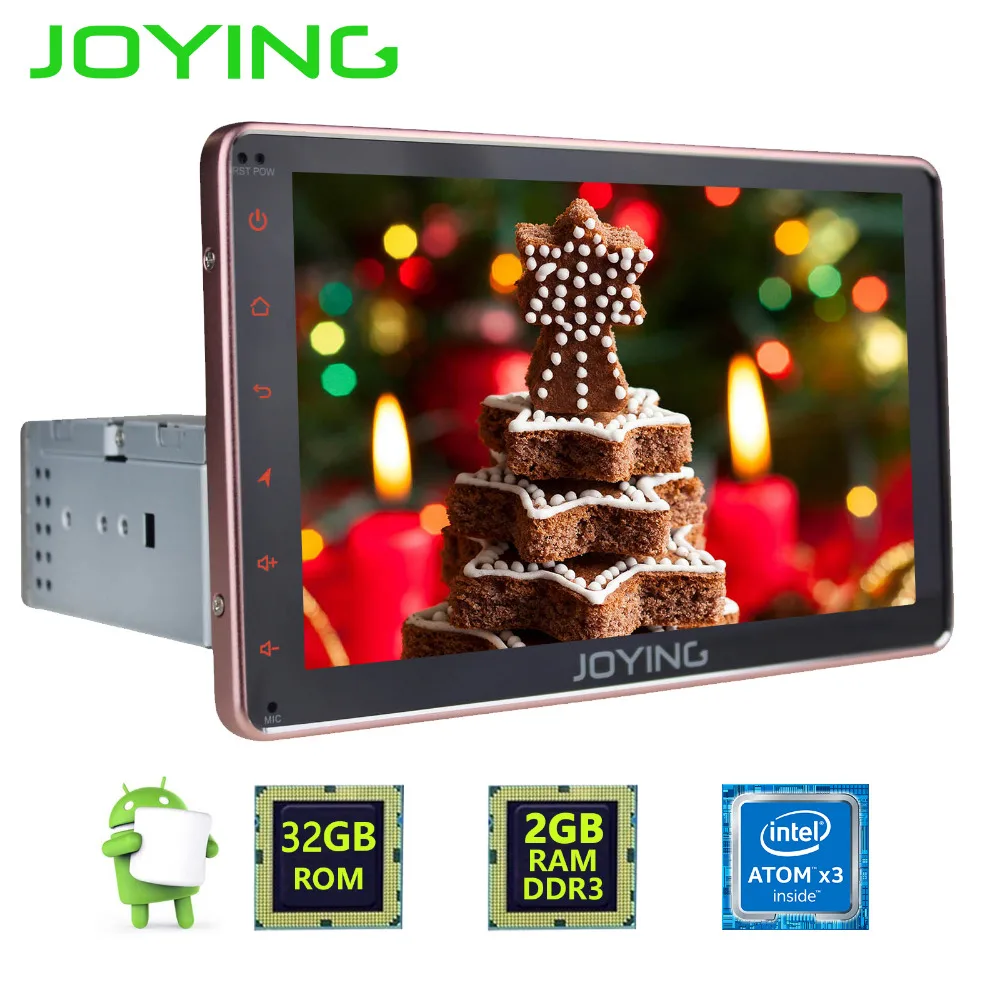 JOYING 1 DIN 8 HD touch screen Android 6 0 font b Car b font Audio