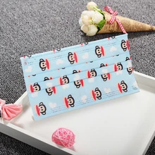 50pcs Pack Summer New 3 layer non Woven Fabric Disposable font b Mask b font Dust