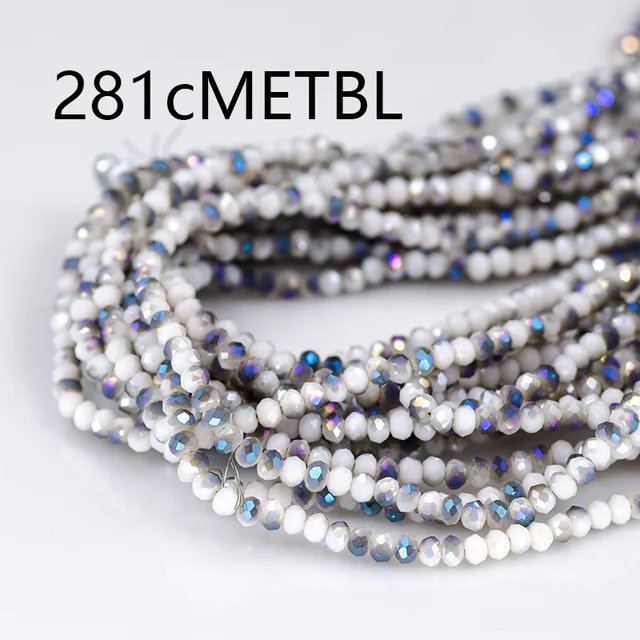 5A qaulity !!!3MM 140 piece/lot Bicone crystal beads Cut Faceted Round Glass Beads-in Beads from ...