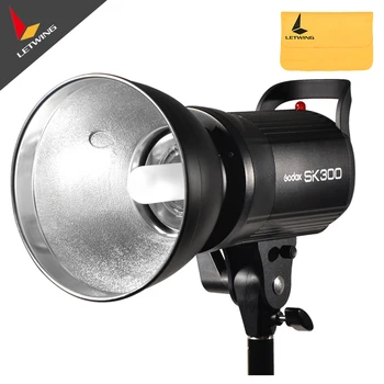 

Godox SK300 Professional Studio Strobe SK Series 220V Power 5600K Max 300WS GN58 flash studio light lamp