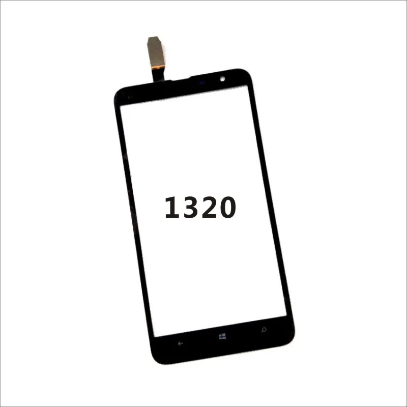 Сменный сенсорный экран для Nokia Lumia 1320 дигитайзер передняя стеклянная панель