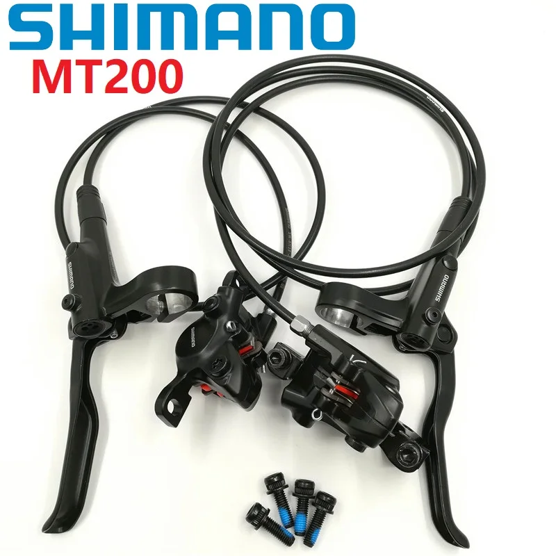 

SHIMANO BR/BL MT200 Hydraulic Disc Brake Front Rear Set Brake Levers & Caliper With Pads MTB Mountain Bike Accessories M315