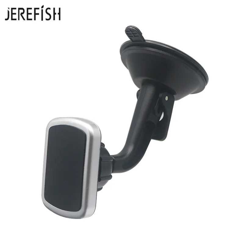 JEREFISH магнитный автомобильный держатель для телефона, магнитный автомобильный держатель для телефона на приборную панель, крепкий липкий держатель на лобовое стекло, 360, gps, автомобильный держатель