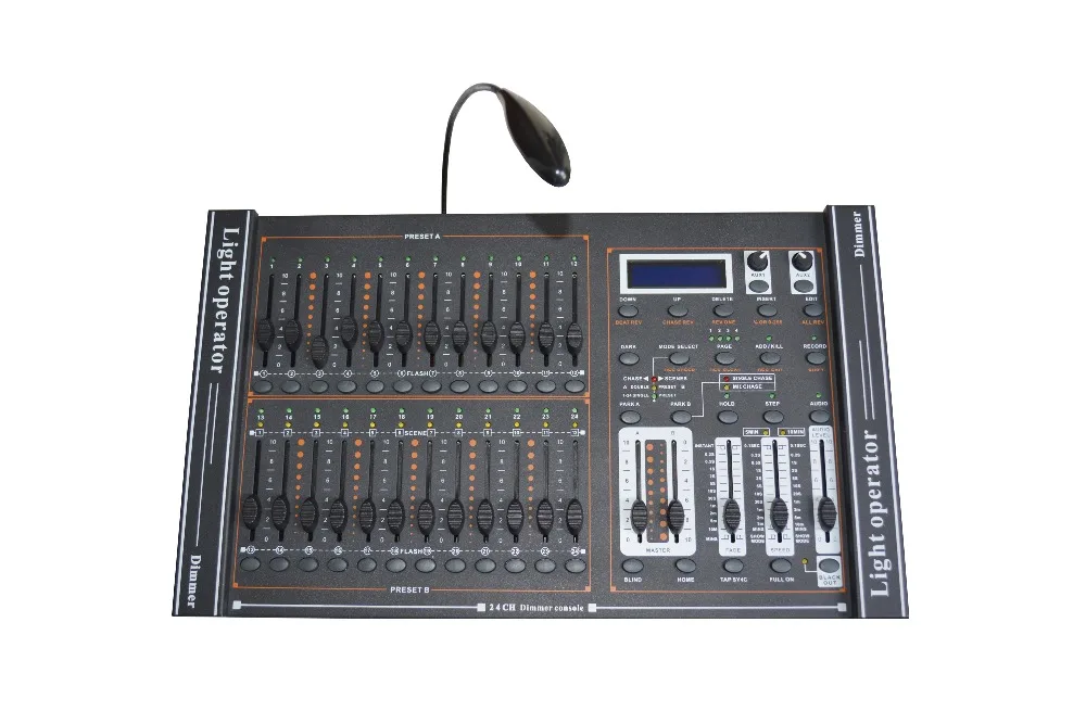 

High Quality 24 Channels DMX512 Dimming Console Dimmer Controller For DJ Control System LED Stage Light,Light Operator