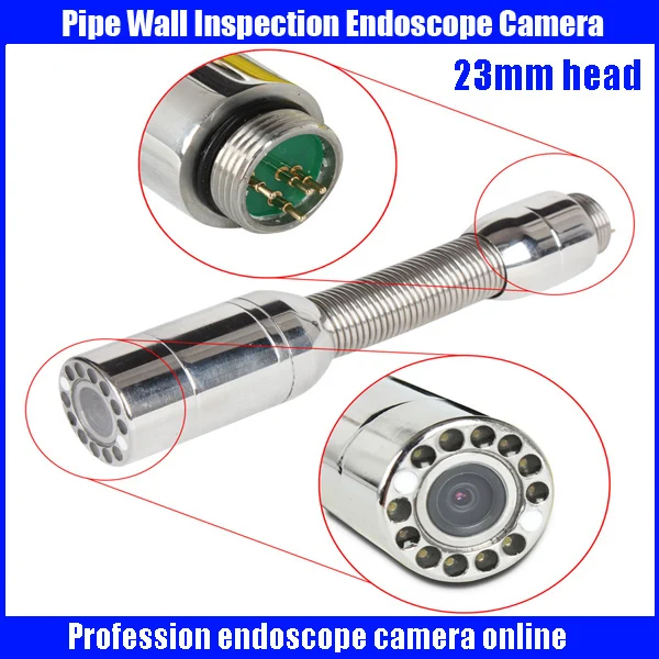 Sewer Camera Guide Wheel 90mm Guide Wheels Pipe Inspection Camera Guide Wheel Plumbing Borescope Camera With Pulleys For 23mm Pipe Sewer Pipeline