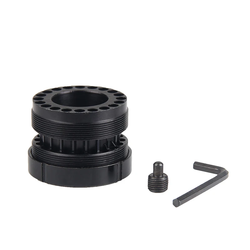 Tactical Standard Barrel Nut with Steel Jam Nut Ring for Free Float Quad Rail .2235.56 Hunting Accessory RL37-0058 (4)