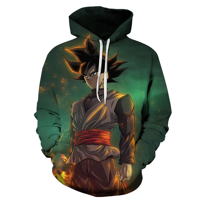

3D printing Dragon Ball Series Goku Pullover Autumn & Winter Fashion Long Sleeve Sweatshirt Men's Hoodie