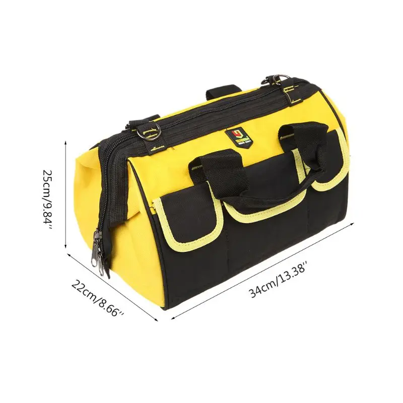 Многофункциональный портативный Электрический Ремонтный комплект большой емкости Оксфорд ткань сумка для сантехника электрика
