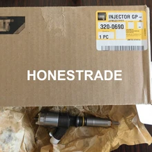 И Форсунка системы питания с общей торливной магистралью 320-0690 для C6.6 двигателя