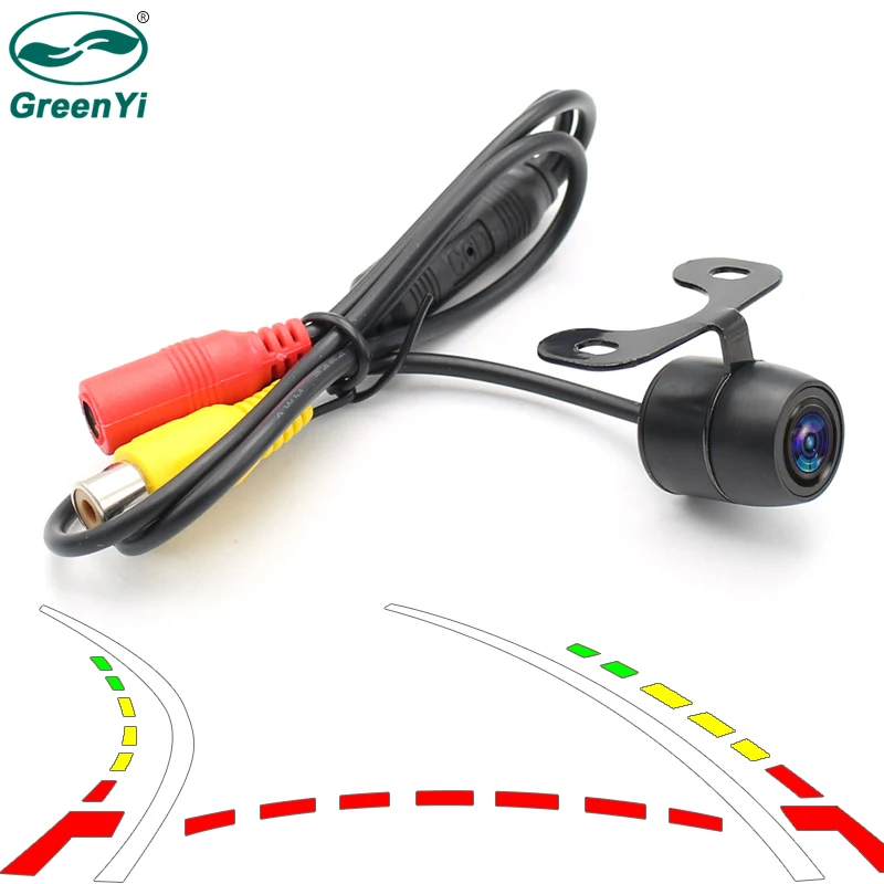 GreenYi Intelligent Auto HD Car Backup Reverse Trajectory Camera Parking aid Universal Camera