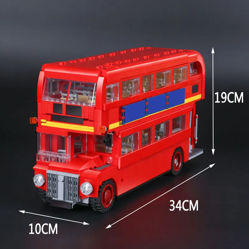 

21045 1716Pcs Genuine Technic Series The London Bus Set Building Blocks Bricks Children Educational 10258