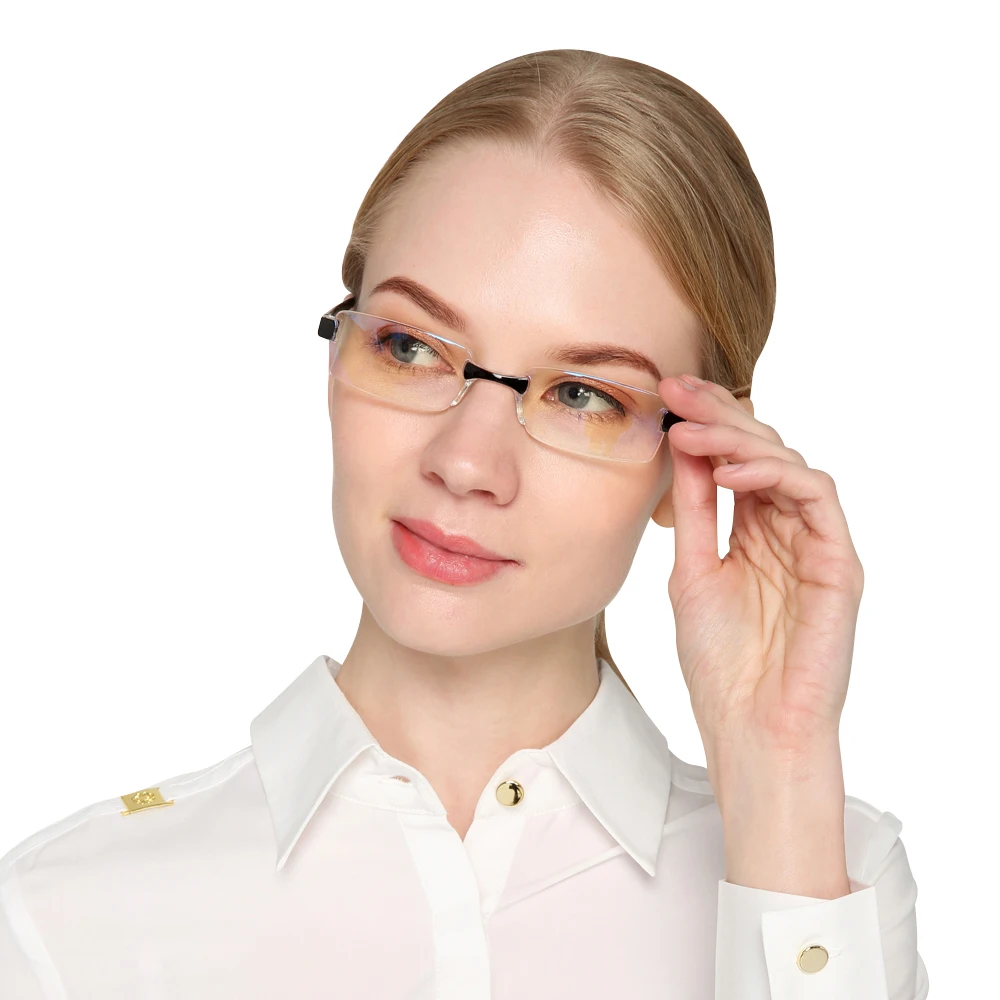 TR90 Сверхлегкий с защитой от синего света очки Жесткие очки для чтения Для мужчин Для женщин HD объектив черный пресбиопические очки без чехла 8016