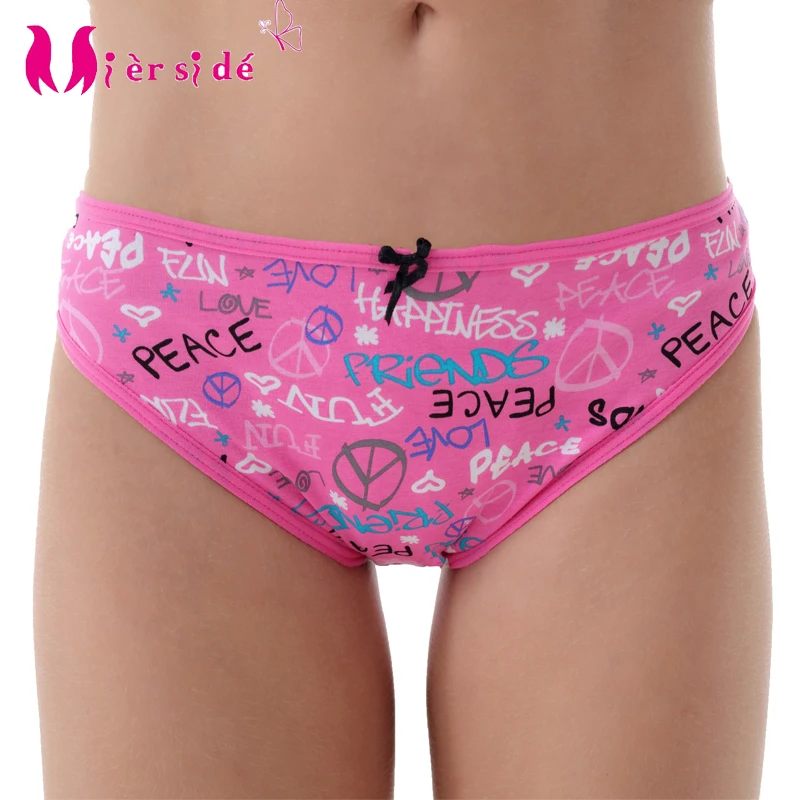 Mierside Cheap Panties Women's Cotton Panties Girls' Briefs Ms