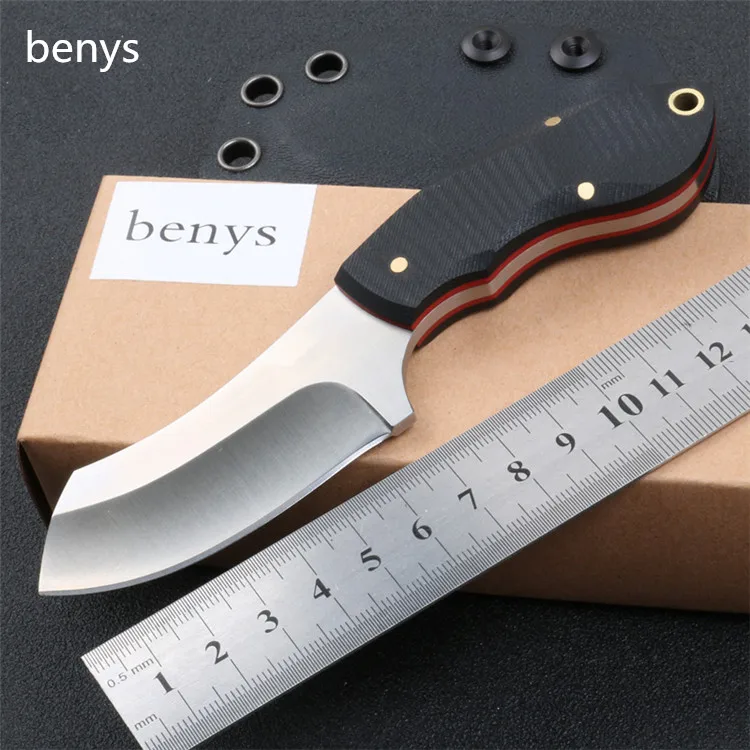 Benys Бесплатная доставка KYDEX нож для охоты из нержавеющей стали с фиксированным