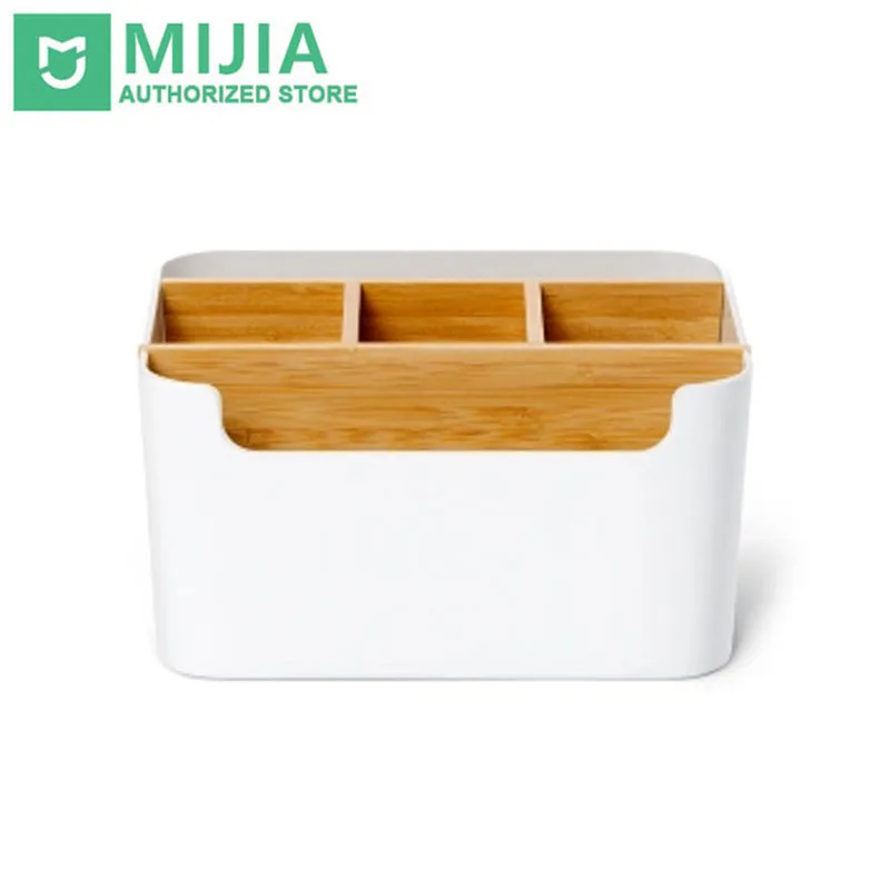 Xiaomi Mijia CsBambo Fibre Detachable Organizer Box Sub-grid Design Cosmetic Storage Box Portable Case For Smart Home