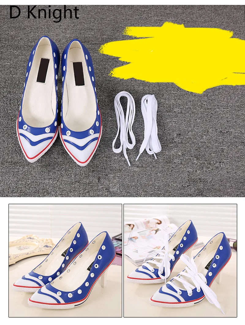 Sexy Pointed Toe Thin Heels Women Pumps New Fashion Shallow High Heeled Women Wedding Shoes Ladies Elegant Evening Party Shoes (10)