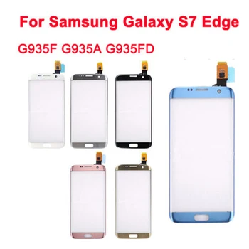 

1pcs Front Glass Touch Screen Digitizer Panel For samsung Galaxy S7 Edge S7edge G935 G935F 5.5" LCD Outer Panel Part