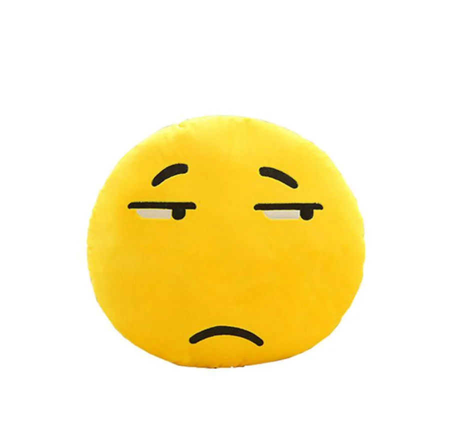 Online Shop Ouneed Menyedihkan Emoticon Lucu Emoji Bantal Putaran