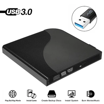 

USB 3.0 DVD Drive Portatil DVD Floppy Drive Odd External Dvd Drive ROM Player Writer Rewriter Burner for iMac/MacBook/ Laptop