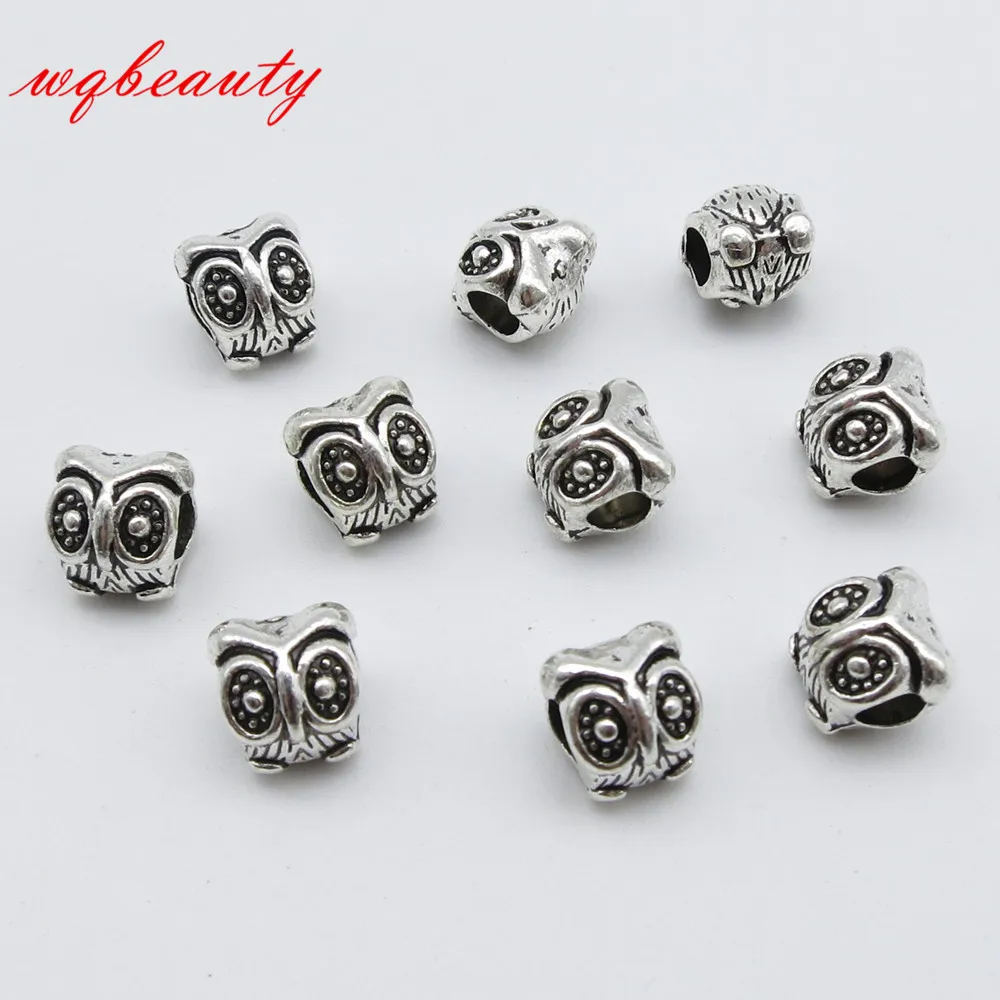 

10Pcs/Lot Antique Silver animal hair dread dreadlock beads cuffs approx 4.8mm inner hole