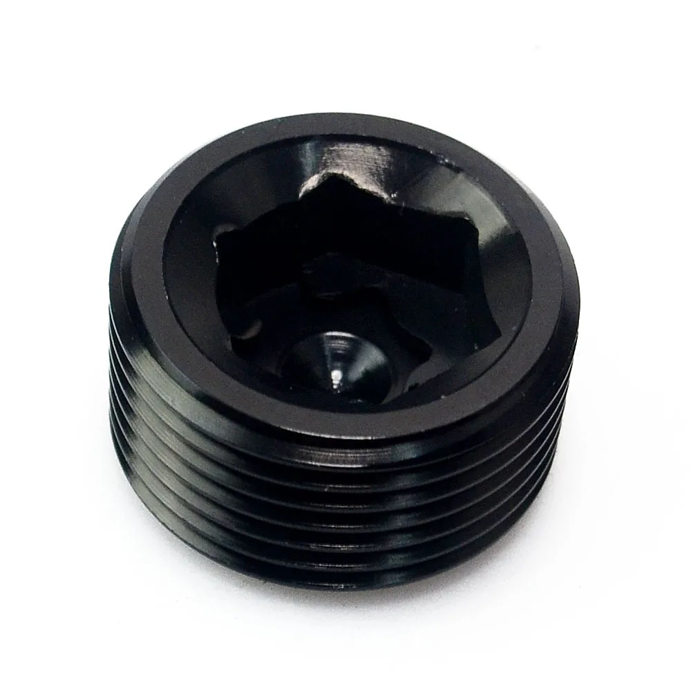 3/8" NPT Allen Socket Plug Black 1