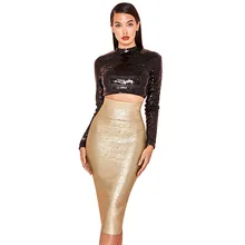 Русалка Высокое качество Сексуальная Женская повязная юбка половина тела юбка показывает тонкую высокую талию Плотно Обернуть ягодицы ужин женский