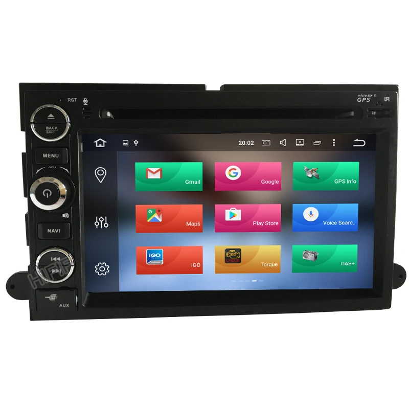 Top 2 Din Car DVD Player GPS Navigation for Ford F150 F250 F350 F450 Mustang Fusion Explorer Edge Escape Mercury 2005 2007 Screen 4G 2