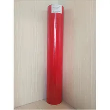 50 см x 25 м/roll) ПУ flex красного цвета передачу тепла Бумага винил для одежда ПУ винил Плёнки для футболки железа на виниле Стикеры